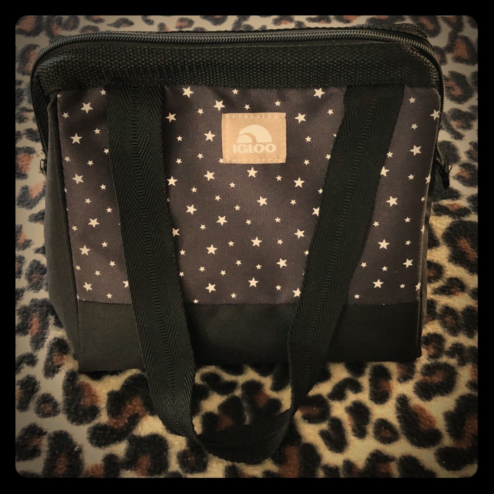Black Lunch Tote Bag